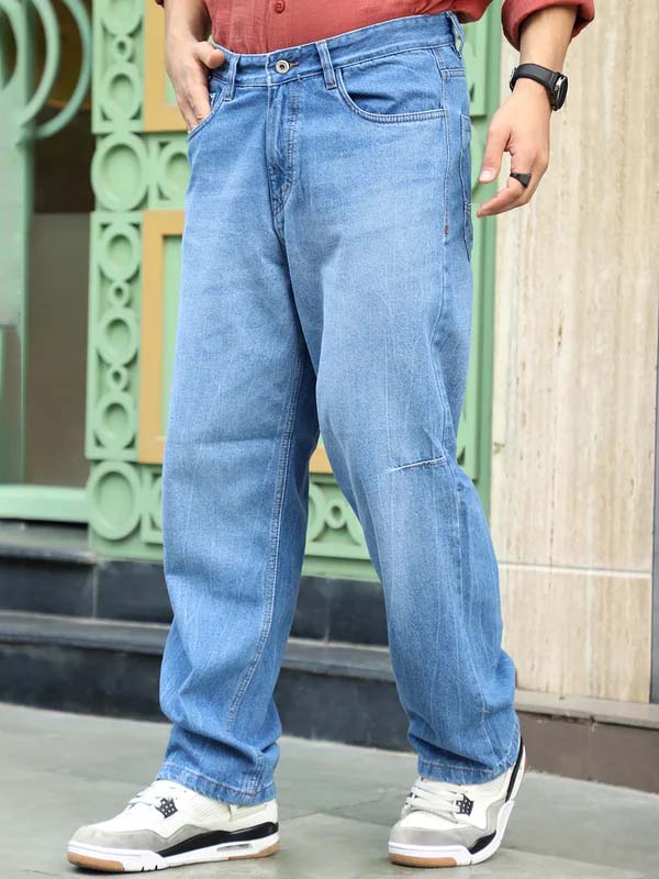 Salted Soul Light Blue Denim Jeans