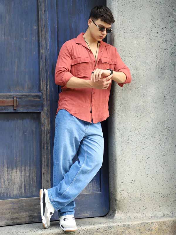 Salted Soul Light Blue Denim Jeans