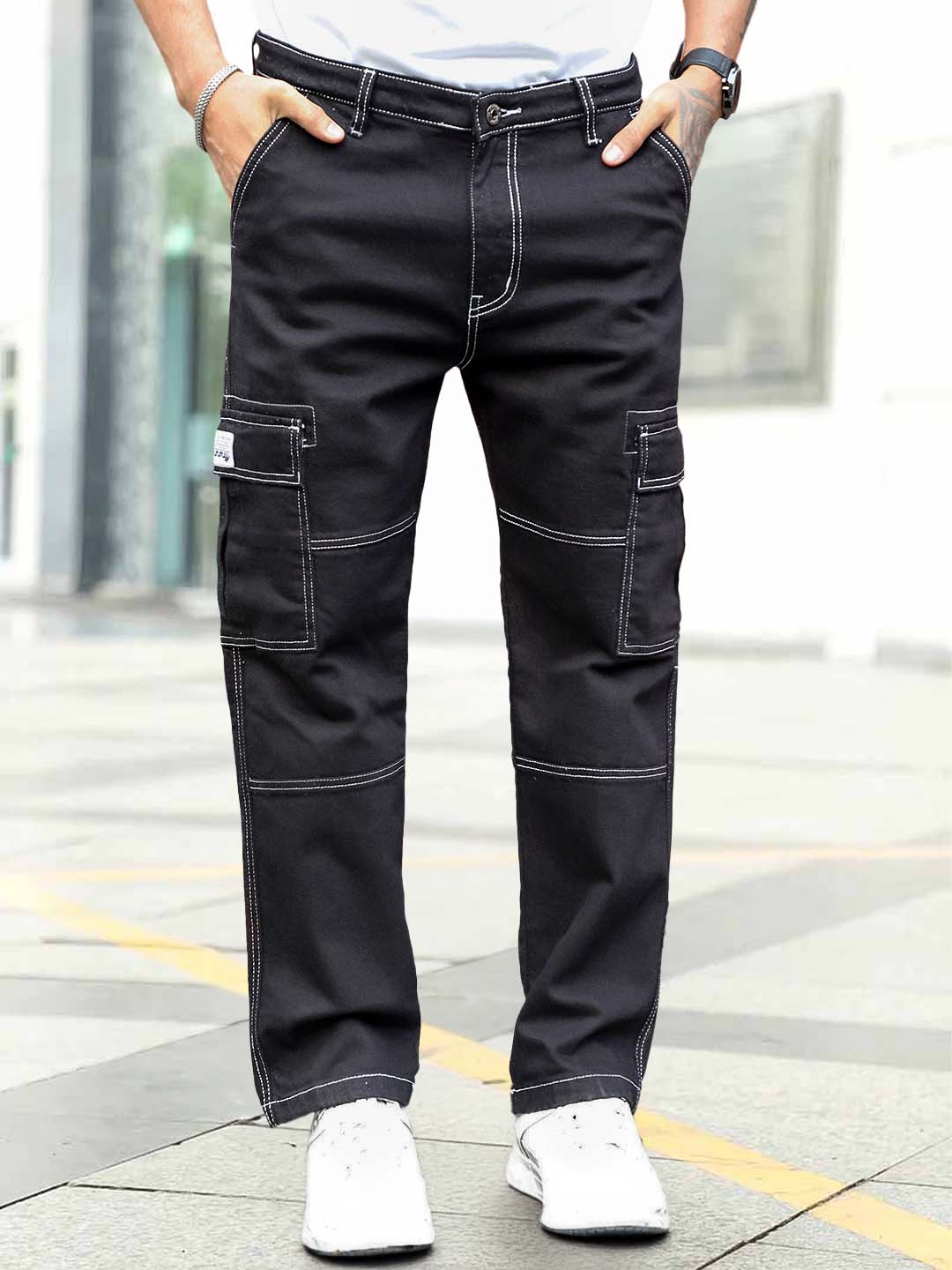 Twilight Fade Black Denim Cargo