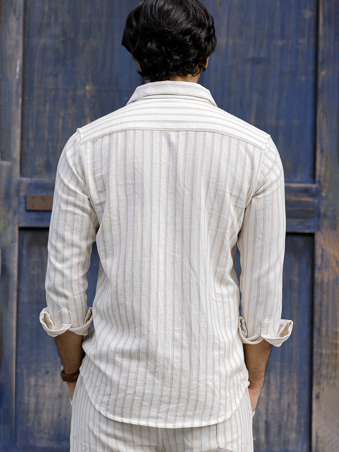 Rolls Rhythm Brown Stripe Co Ord Set
