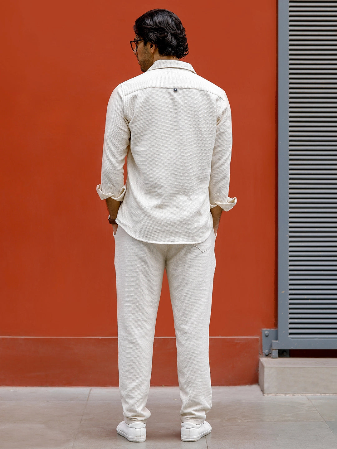 Forza Beige Texture Co Ord Set