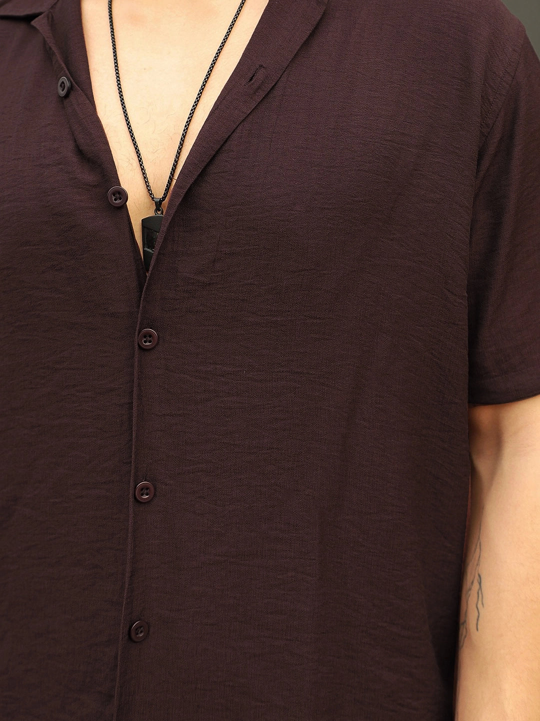 Linen Atlantica Wine Co-Ord Set
