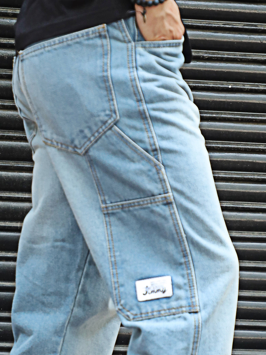 Borough Lane Blue Denim Jeans