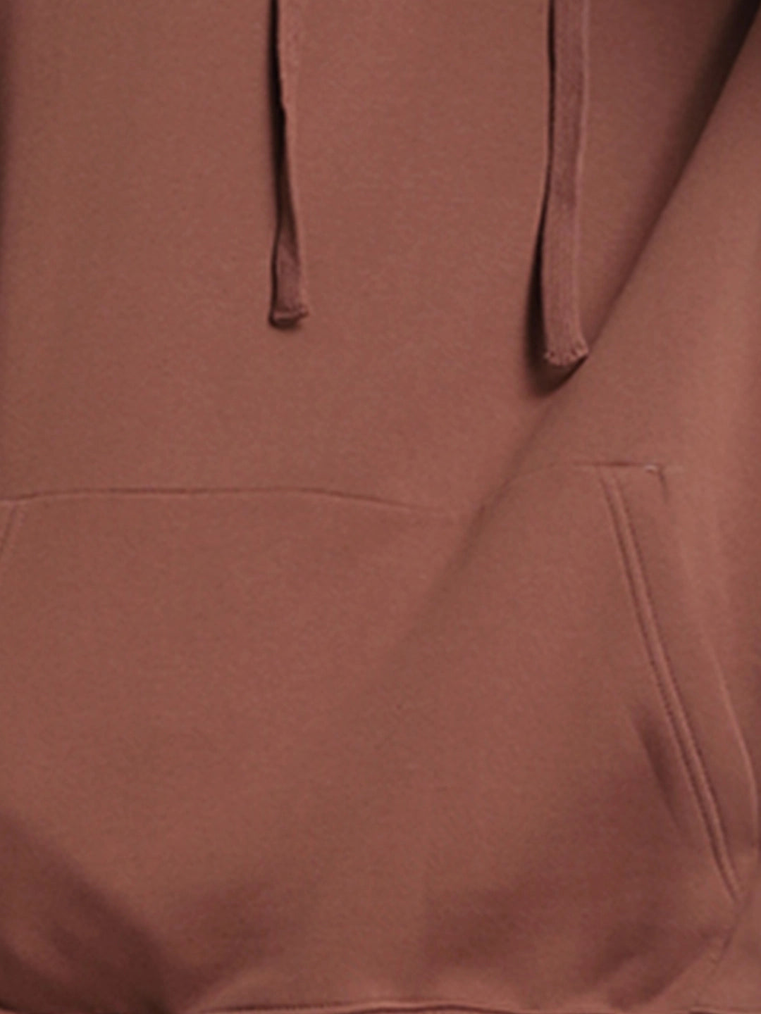 Men Brown Oversized Hoodie