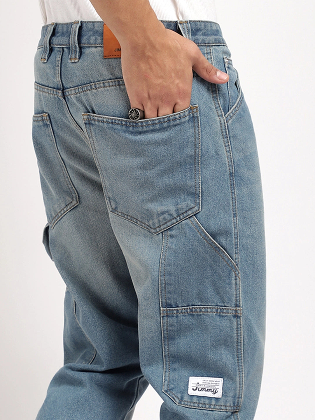 Borough Lane Tint Blue Denim Jeans