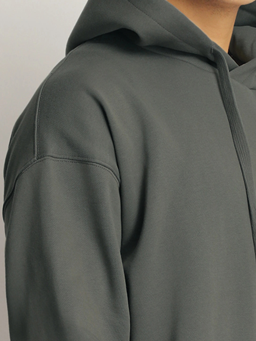 Olive Oversized Hoodie for Men