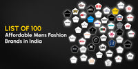 List of 100 Affordable Men’s Fashion Brands in India