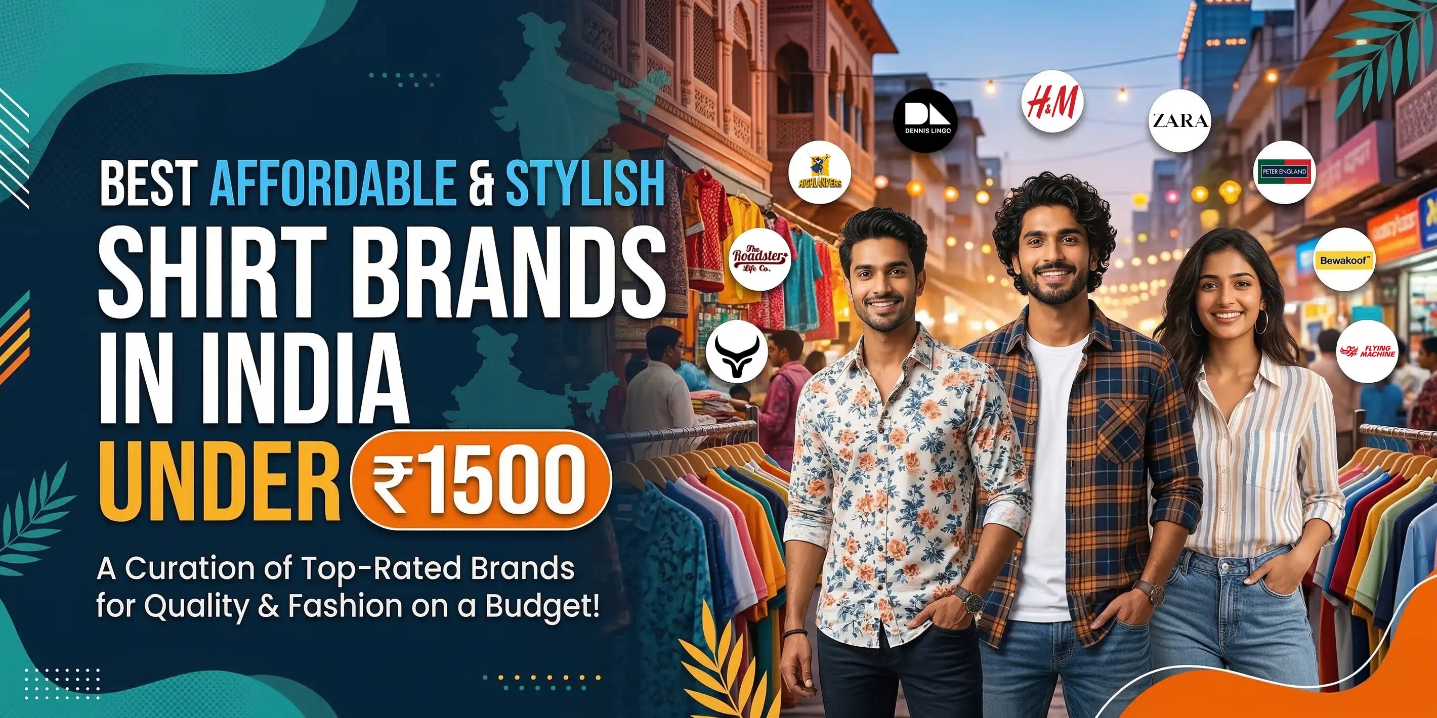 Best Affordable and Stylish Shirt Brands in India Under ₹1500