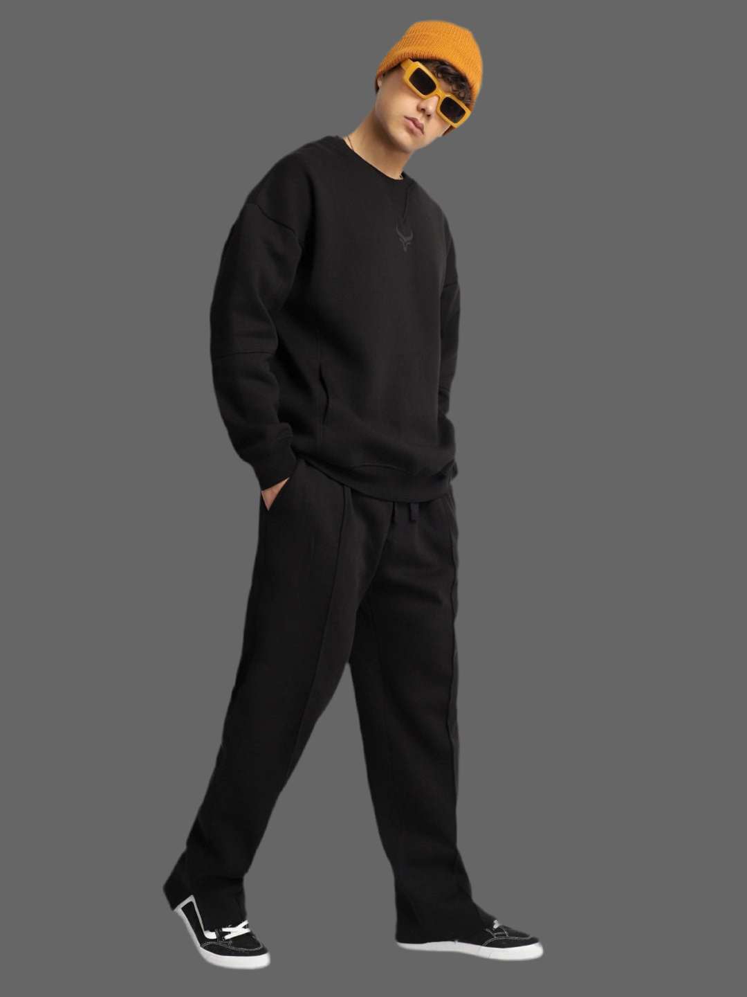 Urban Vanguard Black Fleece Track Suit Pro