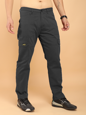 Dark Grey Jacobs Carpenter Pocket Design Cargo