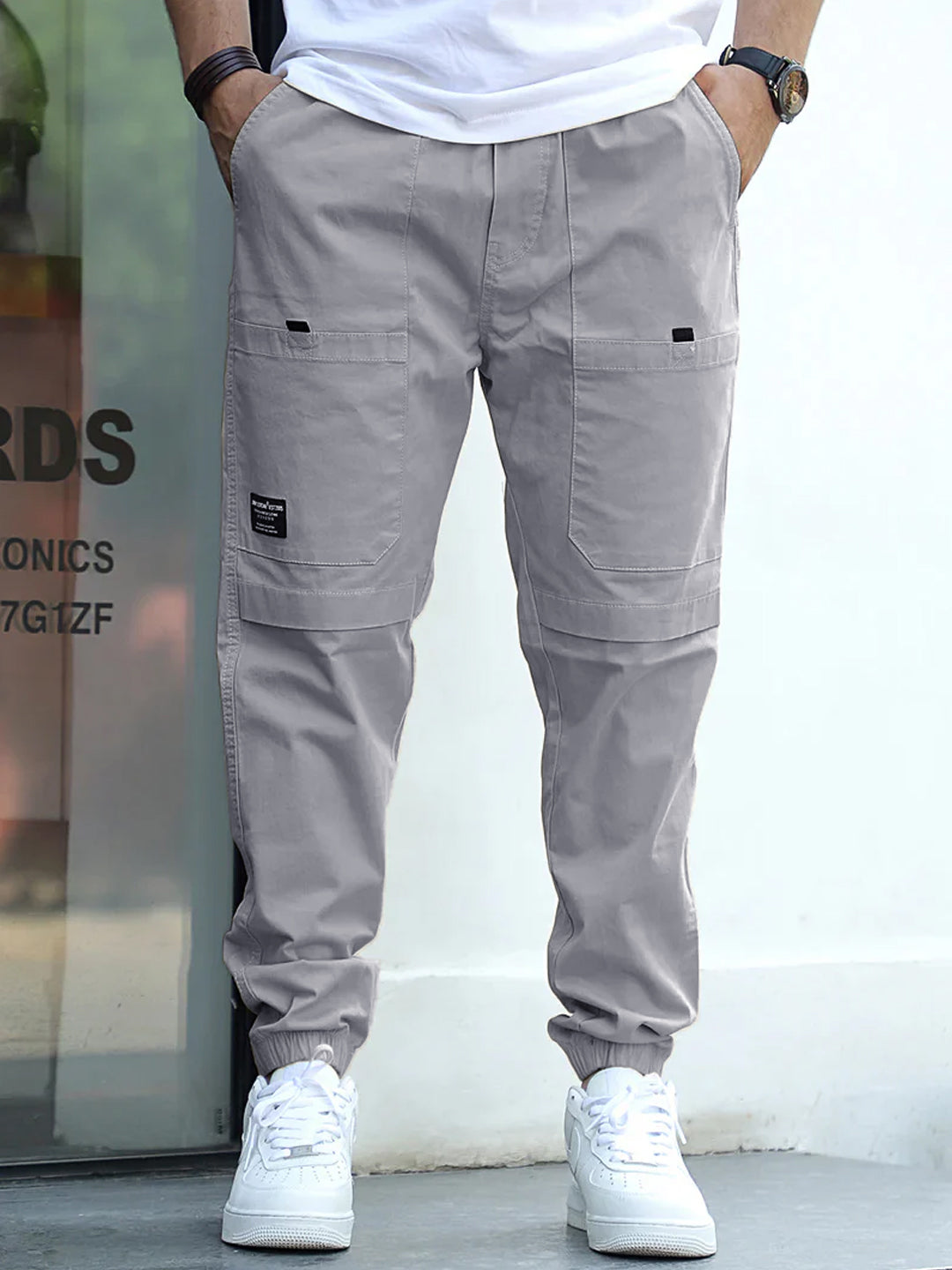 Terran Ascent Stone Blue Cotton Cargo