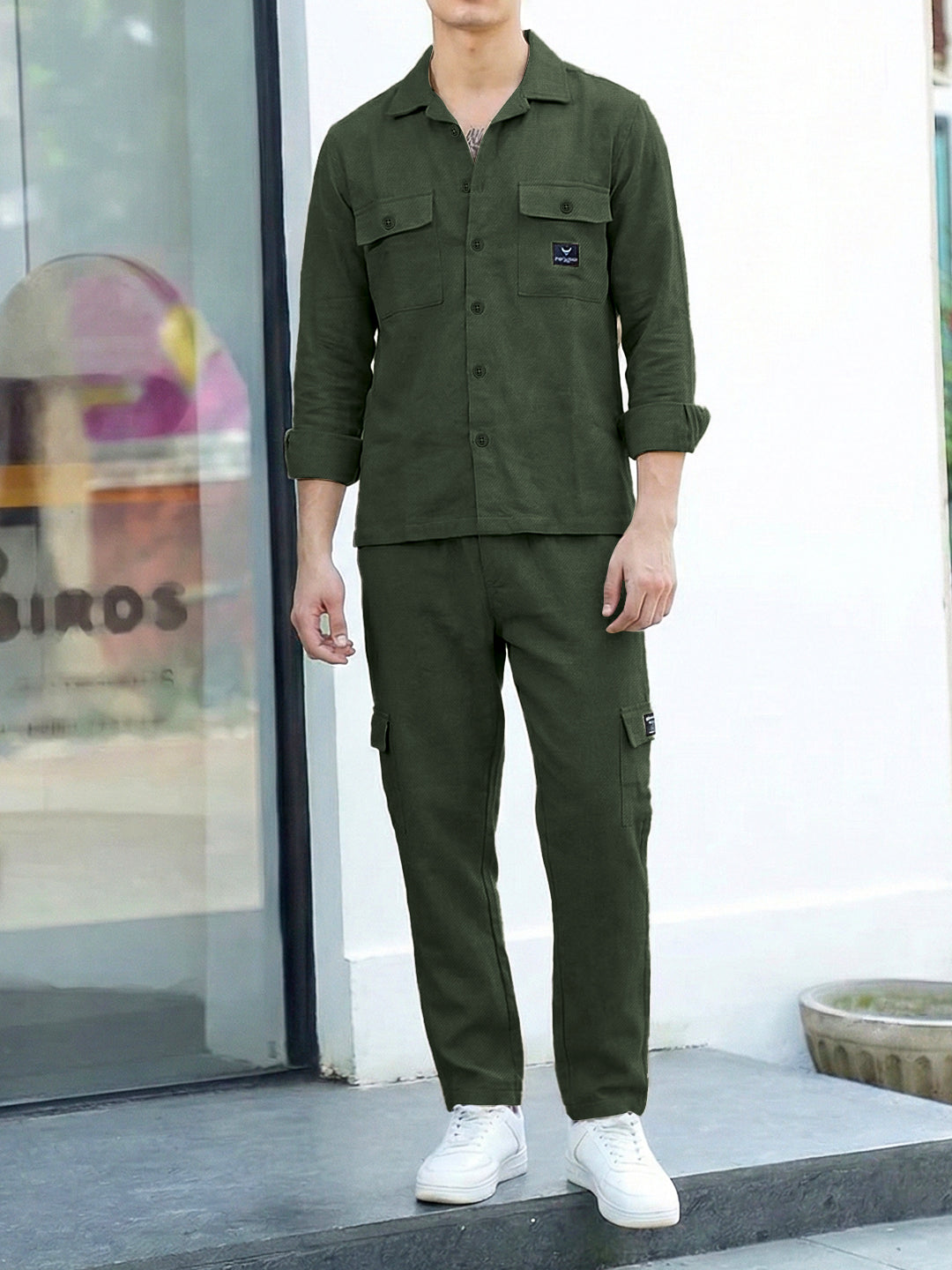 Heatwave Basil Green Co-Ord Set