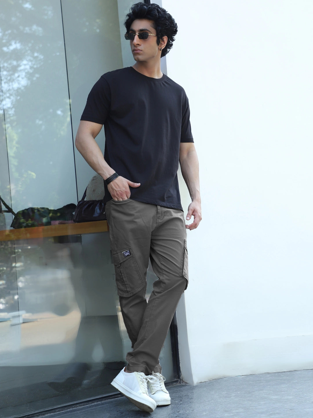 Bentley Duo Dark Grey Cotton Cargo