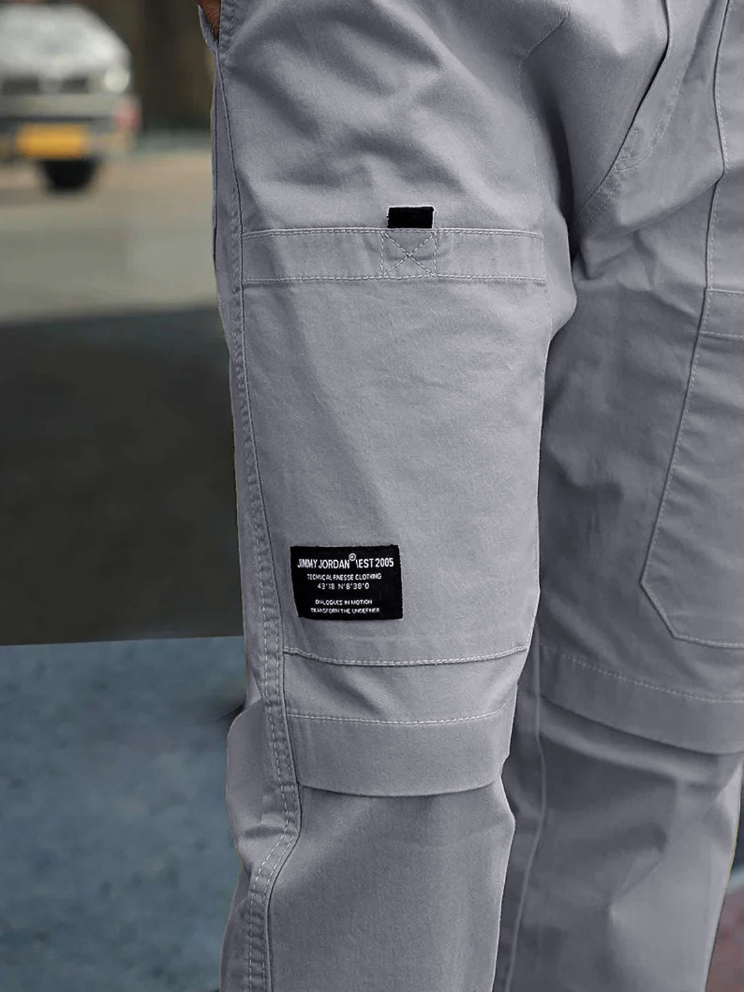 Terran Ascent Stone Blue Cotton Cargo