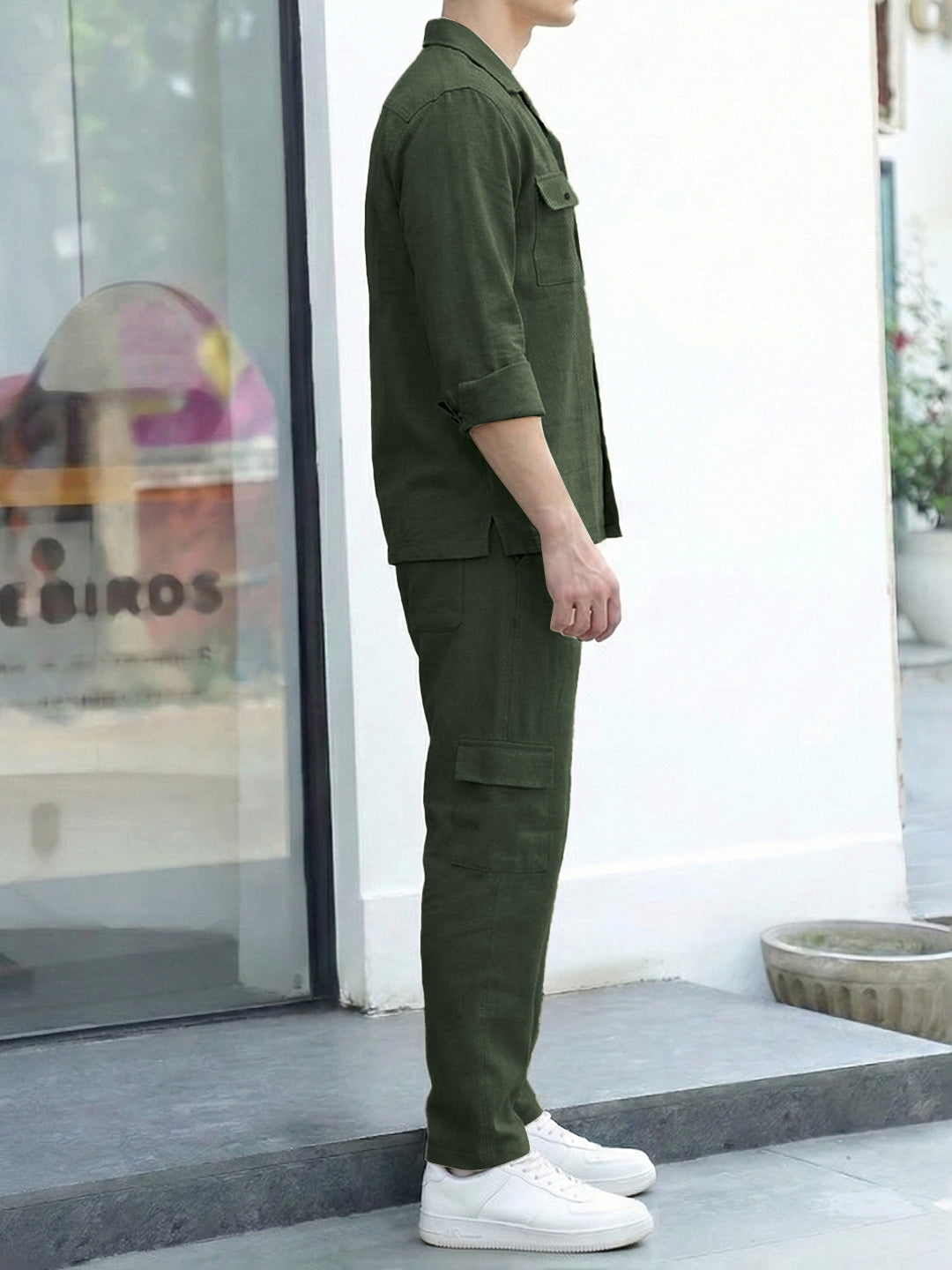 Heatwave Basil Green Co-Ord Set