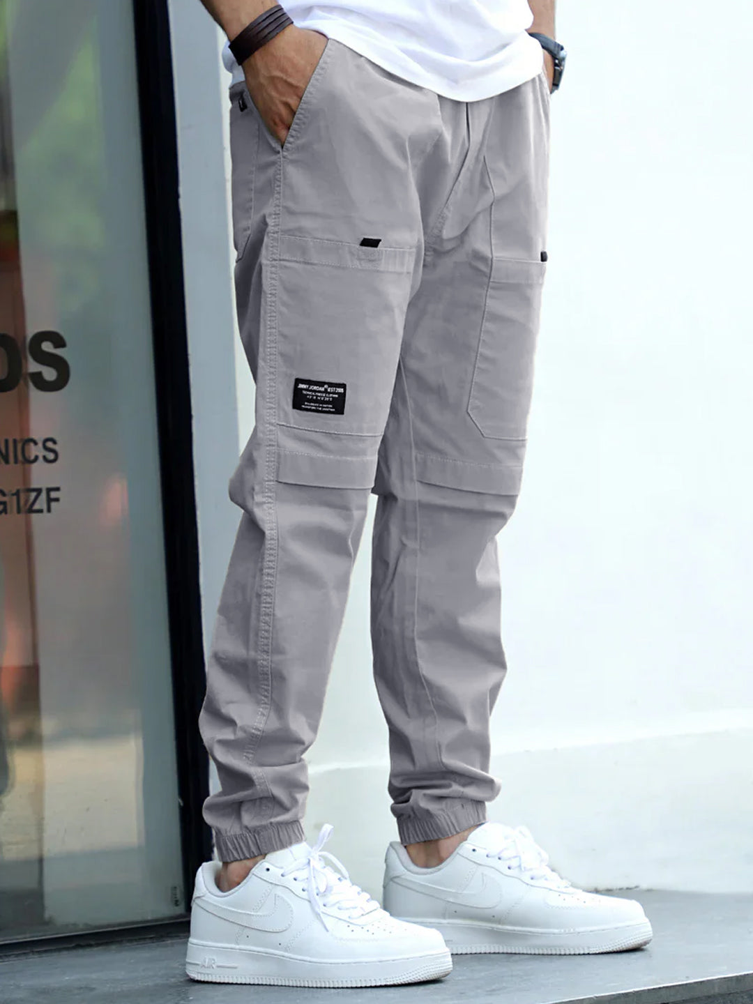 Terran Stone Blue Cotton Cargo
