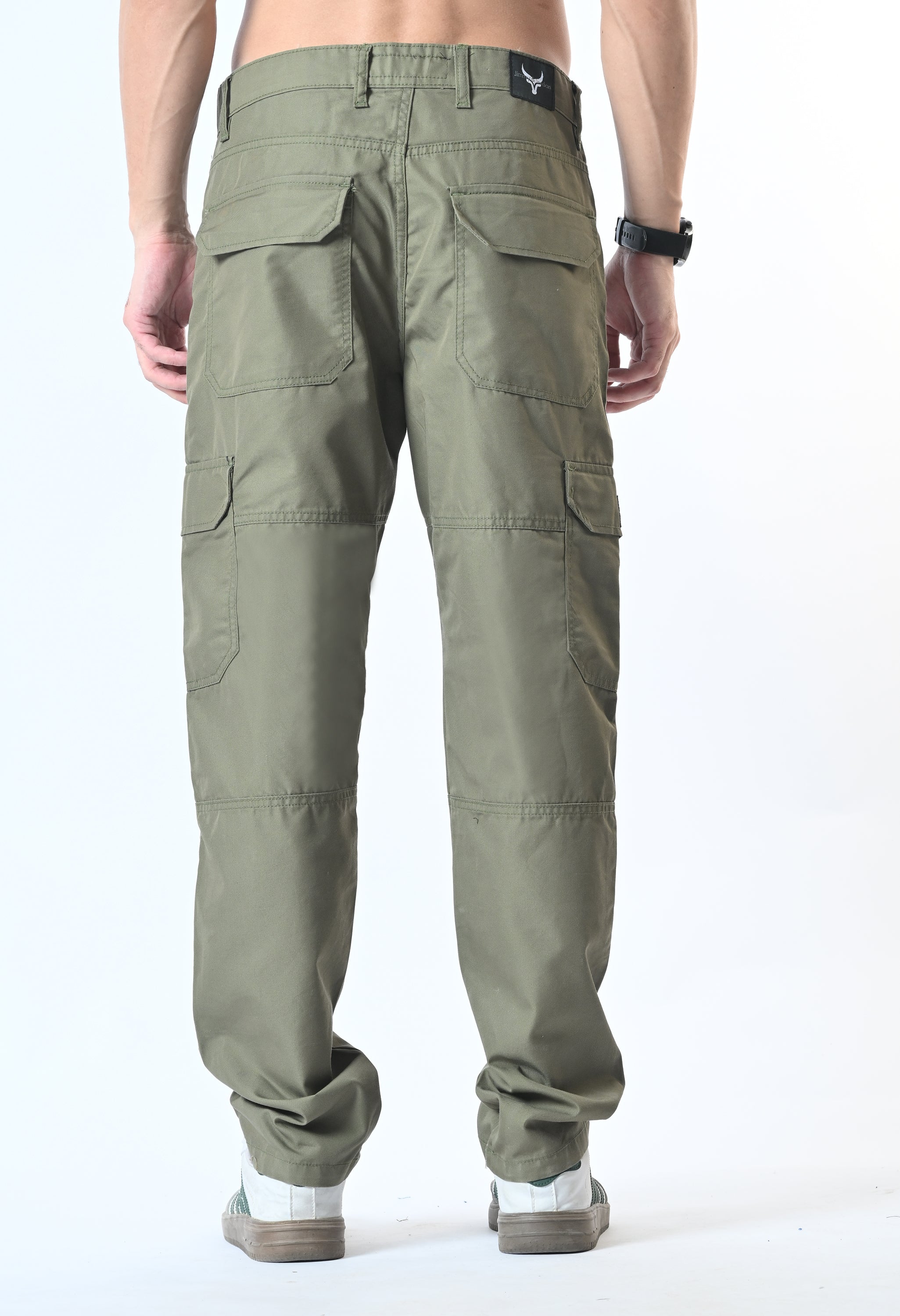 Harlow Hues Green Cotton Cargo
