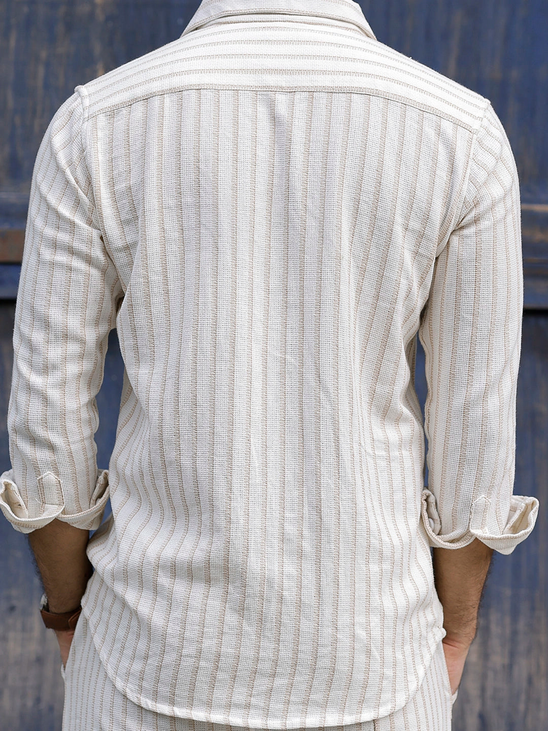 Rolls Rhythm Brown Stripe Co Ord Set