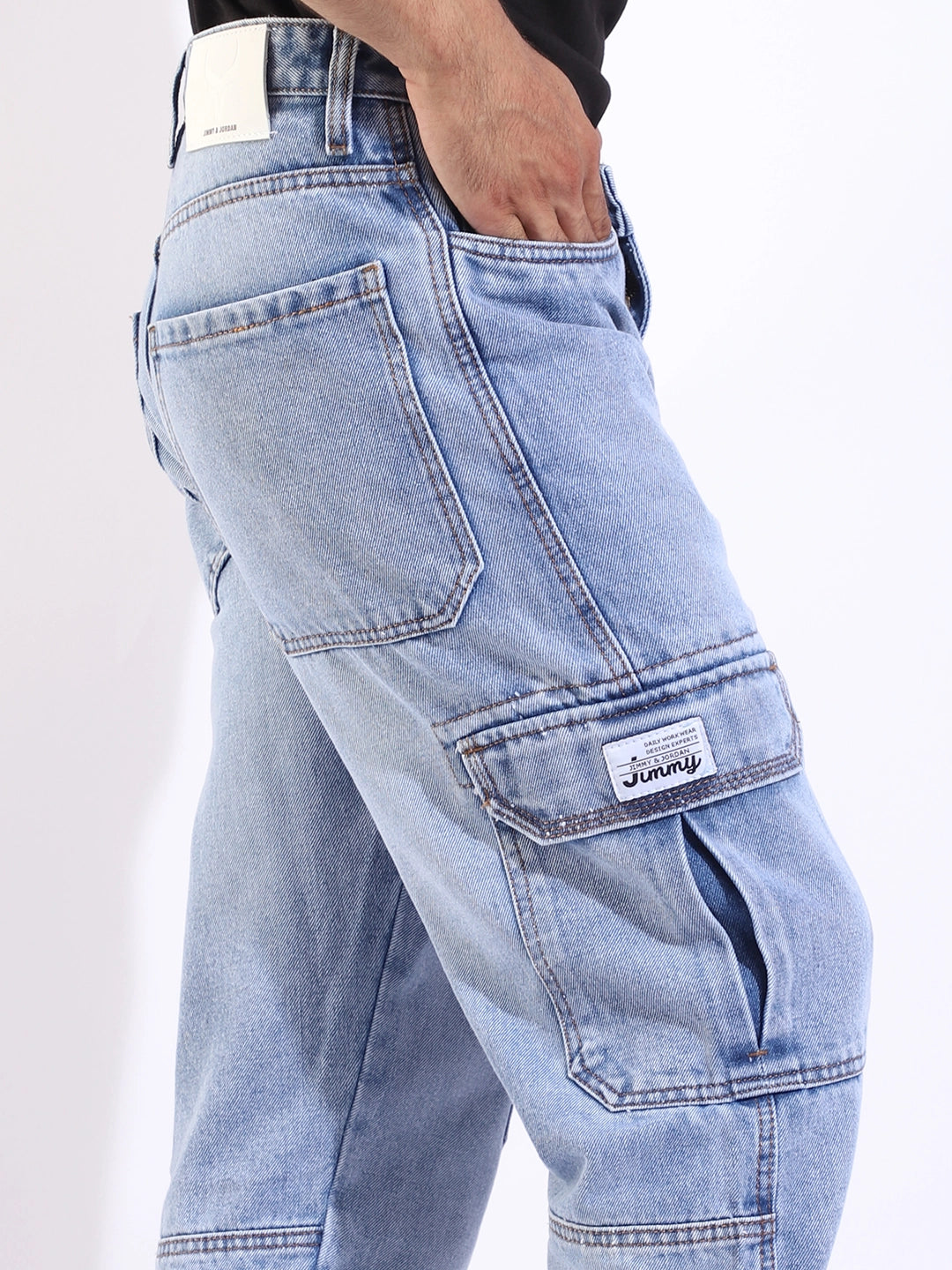 Zoom Sky Blue Denim Cargo