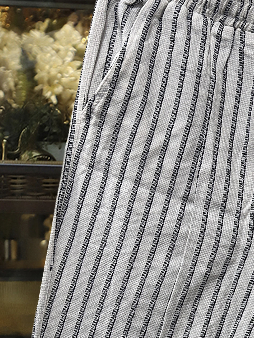 Rolls Rhythm White Stripe Co-Ord Set