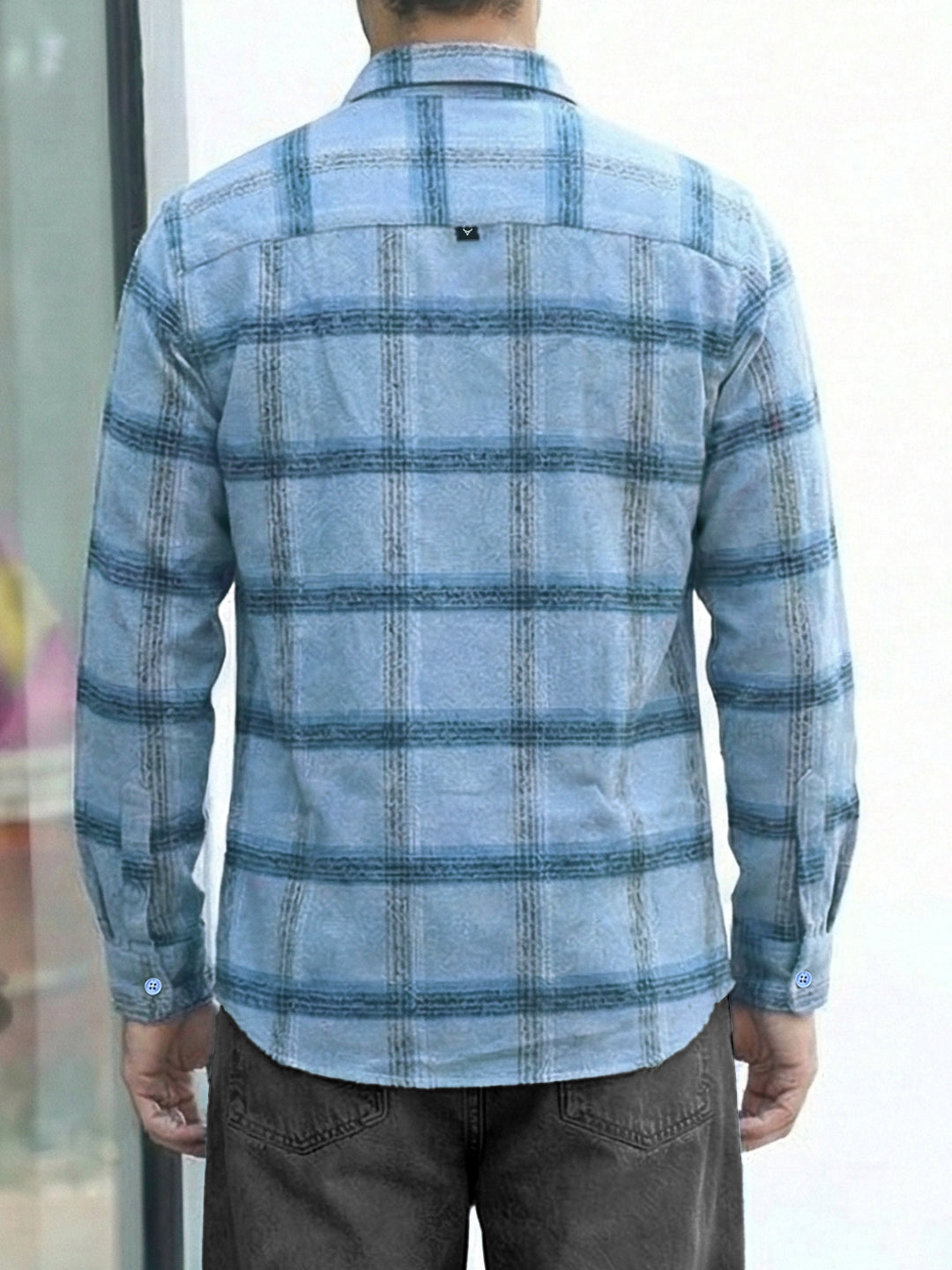 Daytona Sapphire Check Full Sleeve Shirt