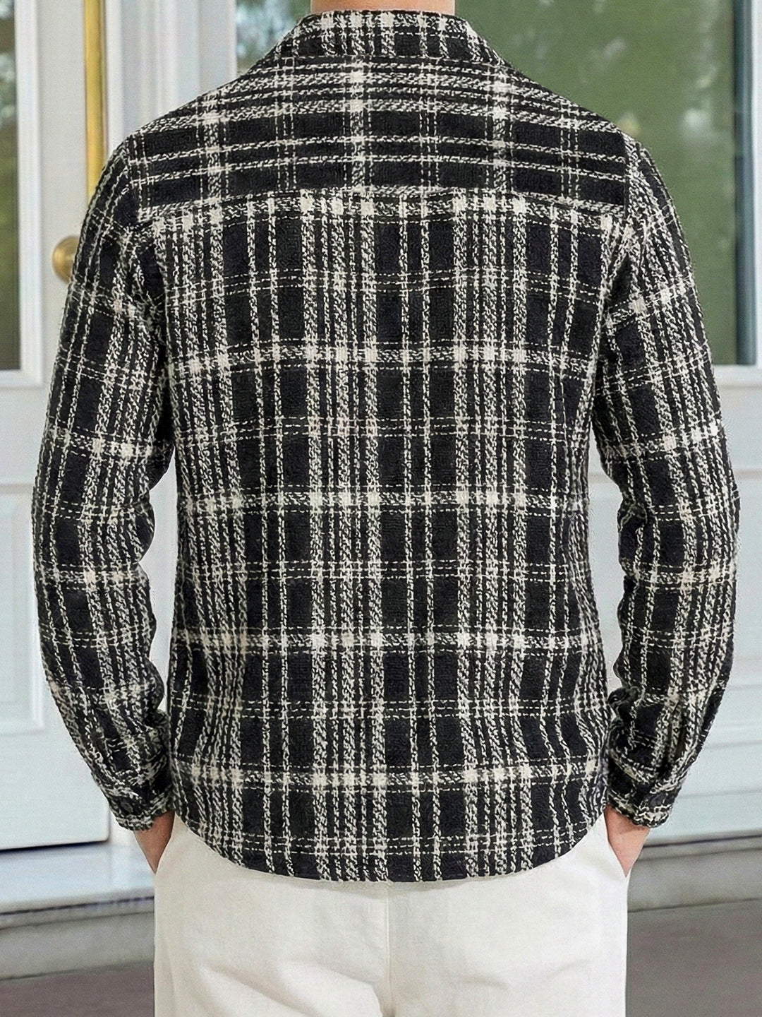 Dockside Black Check Shacket