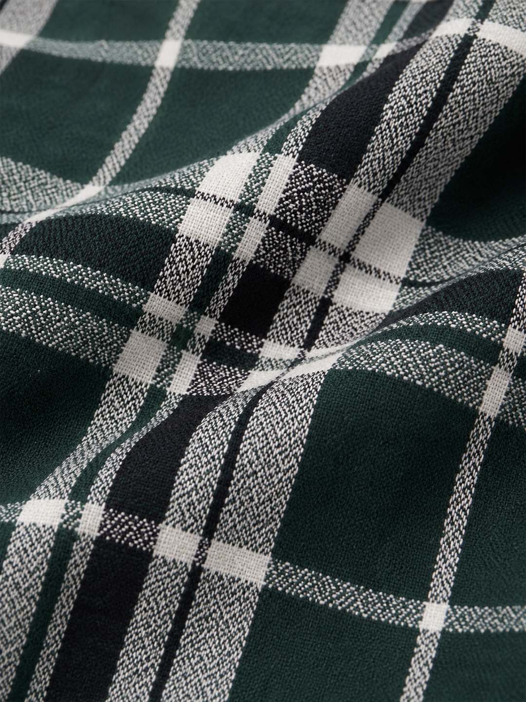 Bloom State Green Check Shirt