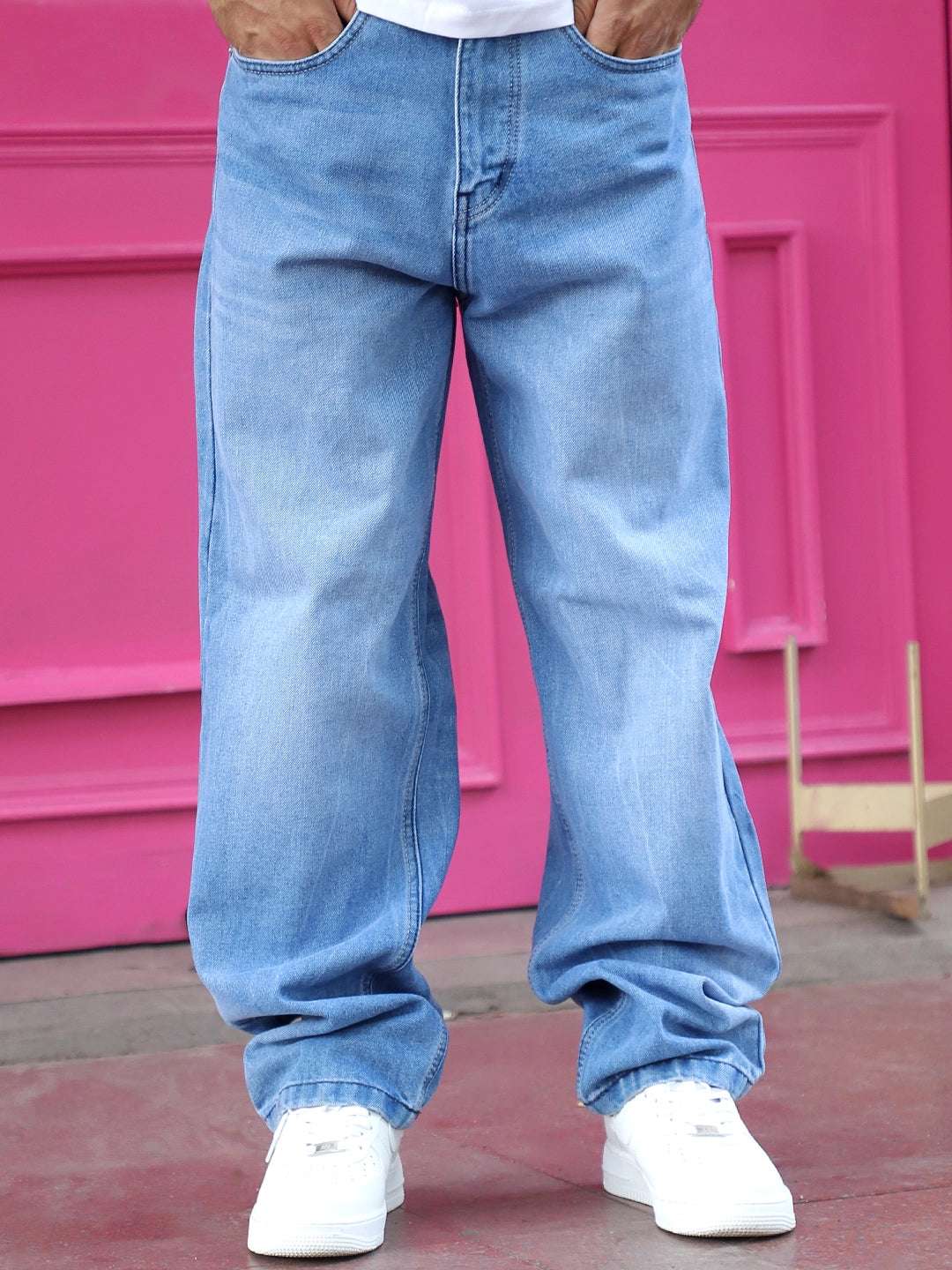 Kavern Sky Blue Denim Jeans