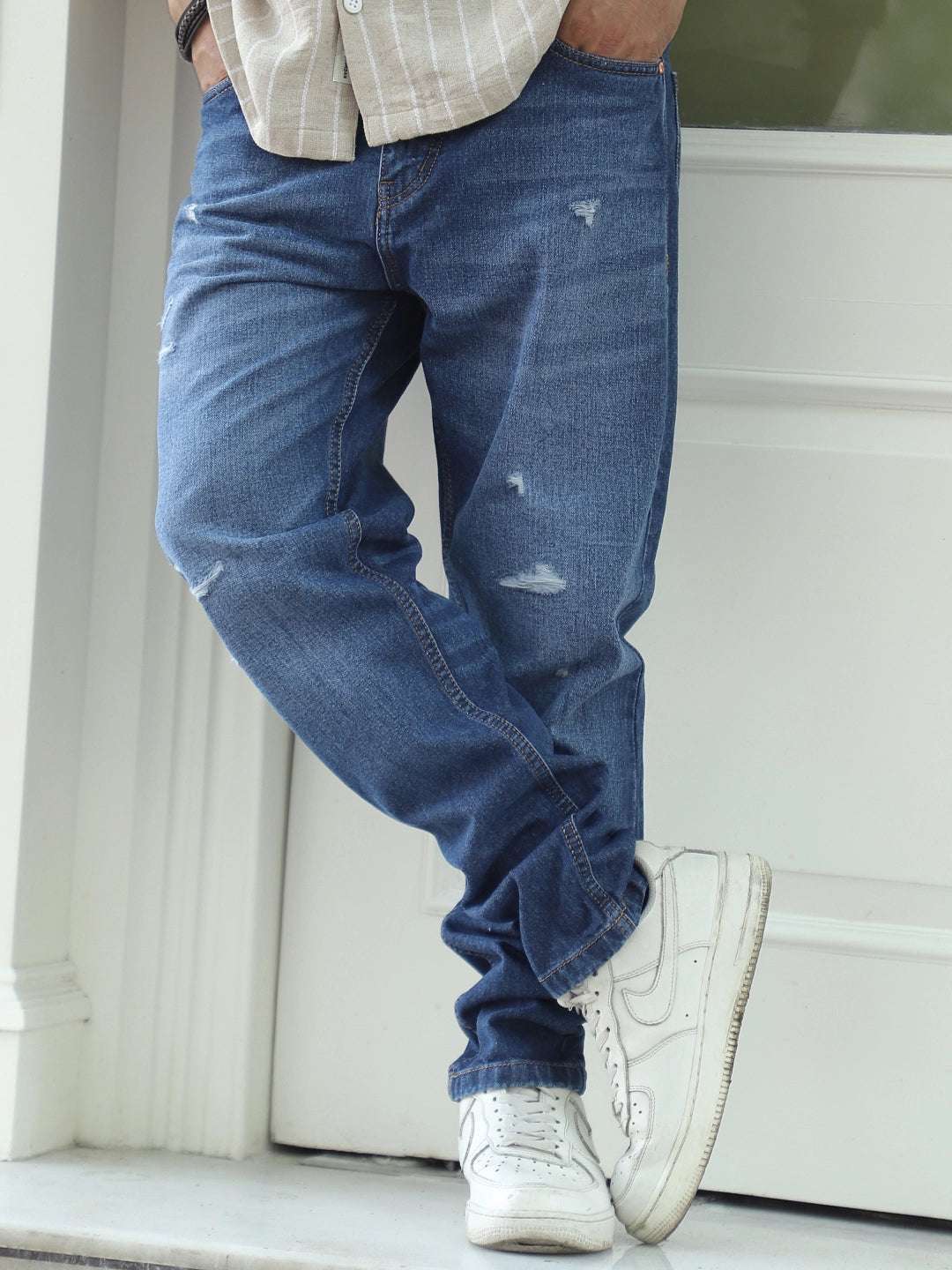 Iceflare Dark Blue Denim Jeans