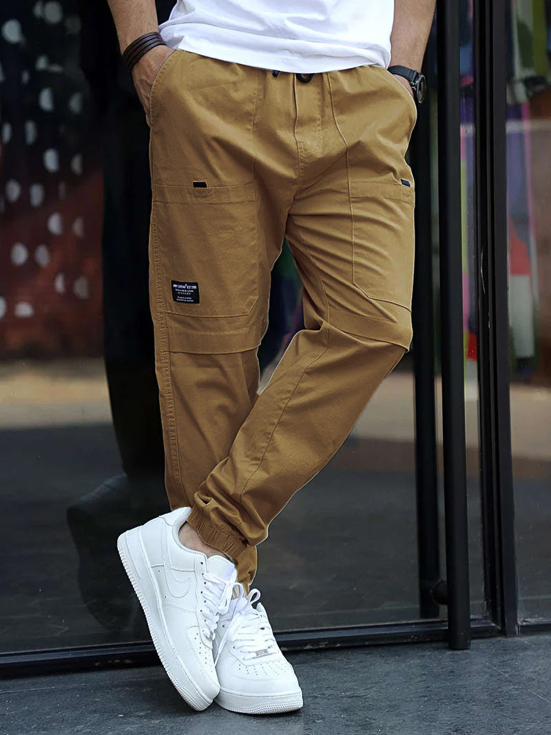 Torino Tough Mustard Cotton Cargo