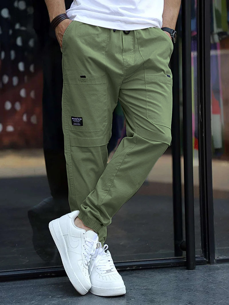 Terran Ascent Olive Green Cotton Cargo