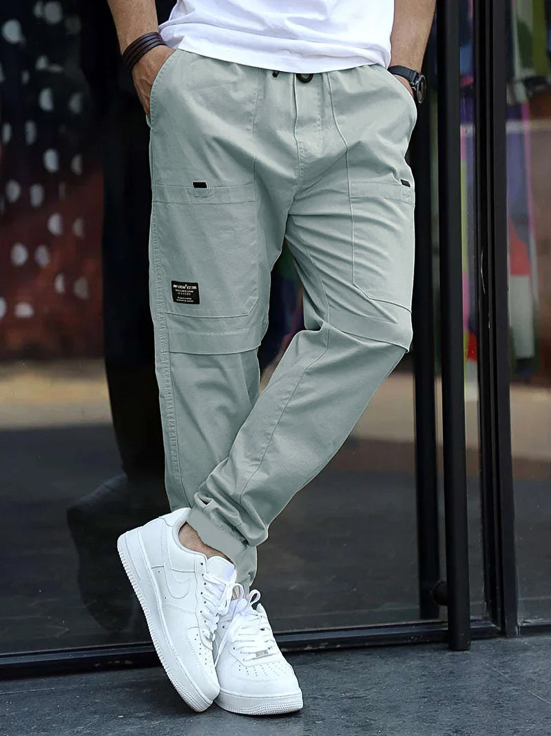 Terran Ascent Ash Grey Cotton Cargo