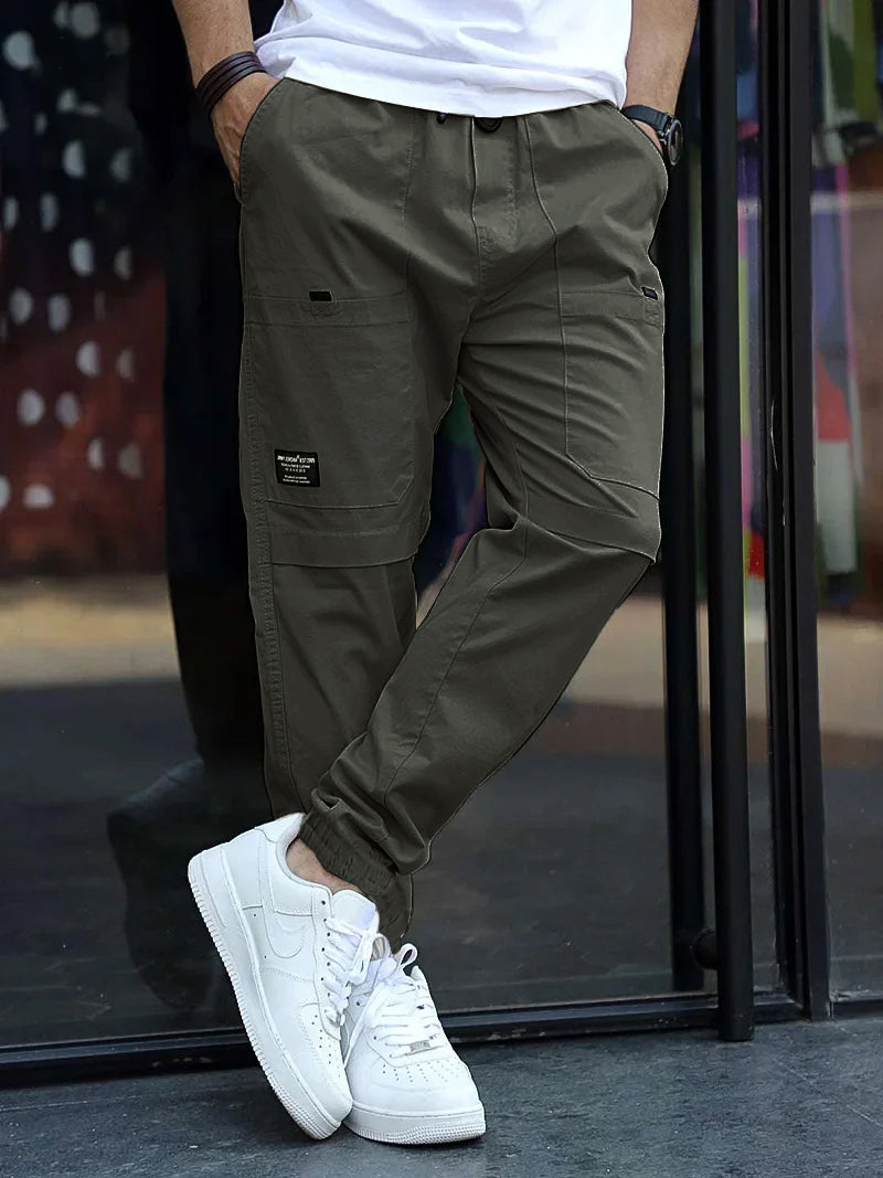 Terran Dim Grey Cotton Cargo