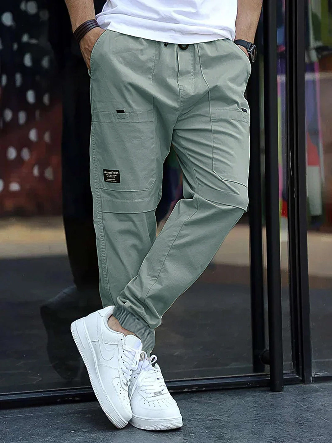 Terran Nickel Grey Cotton Cargo