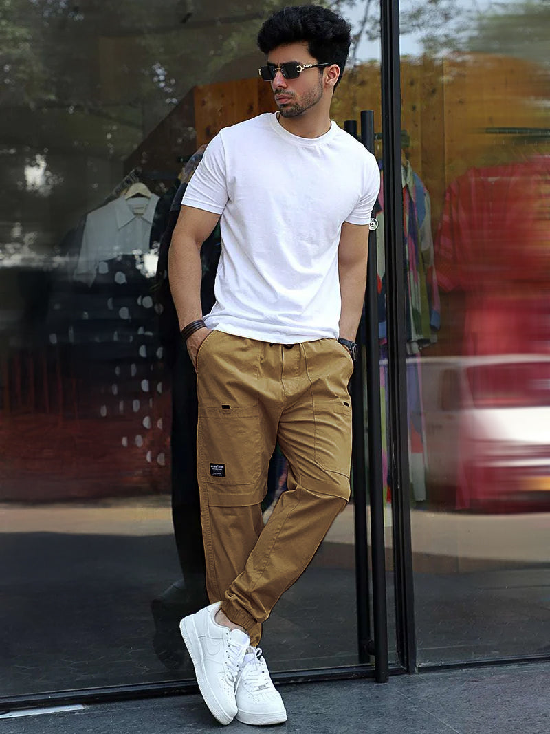 Torino Tough Mustard Cotton Cargo