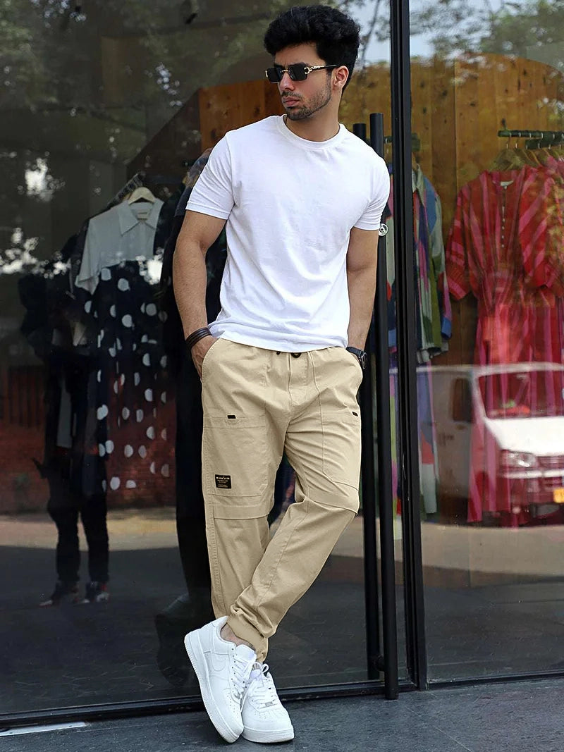 Torino Tough Beige Cotton Cargo