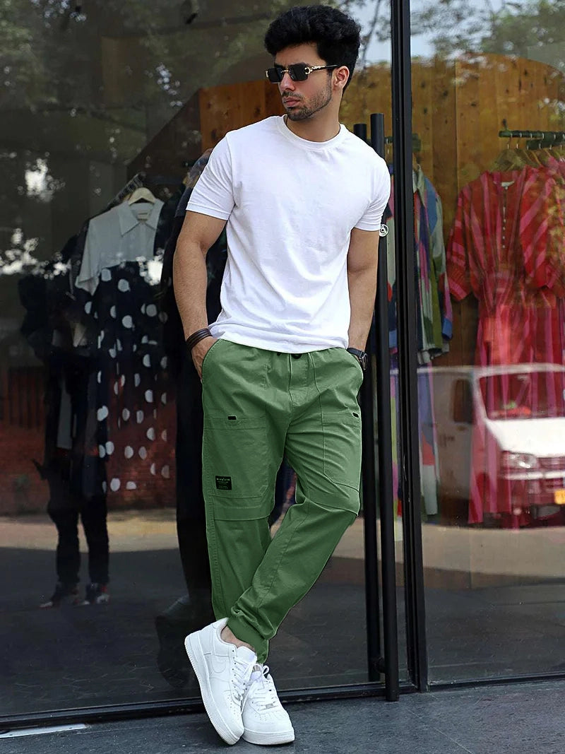 Torino Tough Green Cotton Cargo