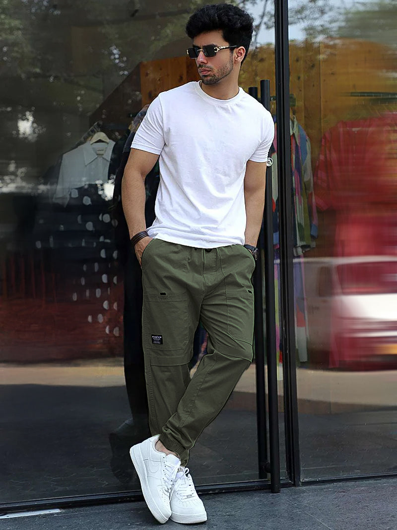 Terran Olive Cotton Cargo