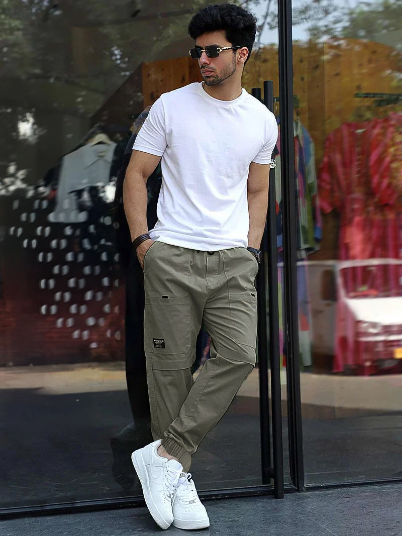 Terran Ascent Grey Cotton Cargo