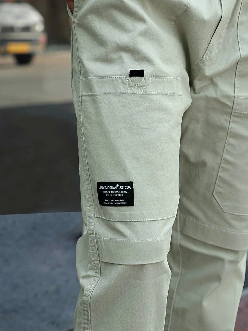 Torino Tough Pista Green Cotton Cargo 38