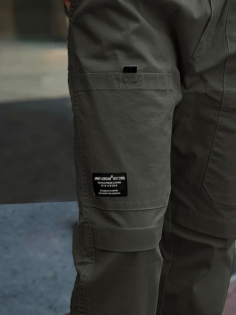 Terran Dim Grey Cotton Cargo