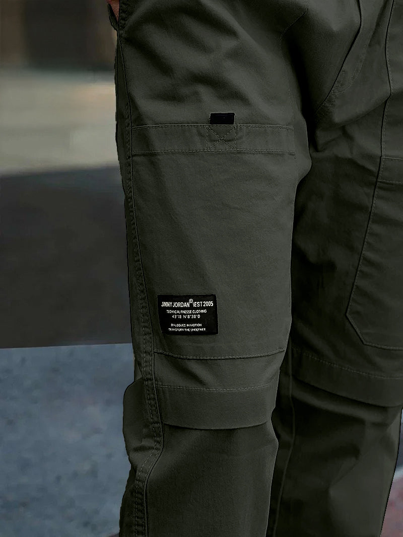 Terran Ascent Dark Grey Cotton Cargo