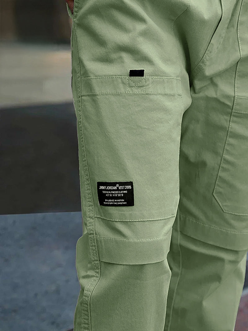 Terran Ascent Moss Green Cotton Cargo