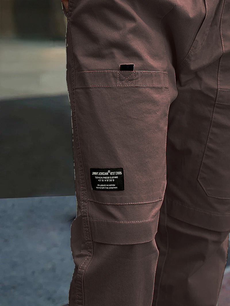 Unit Force Brown Cotton Cargo