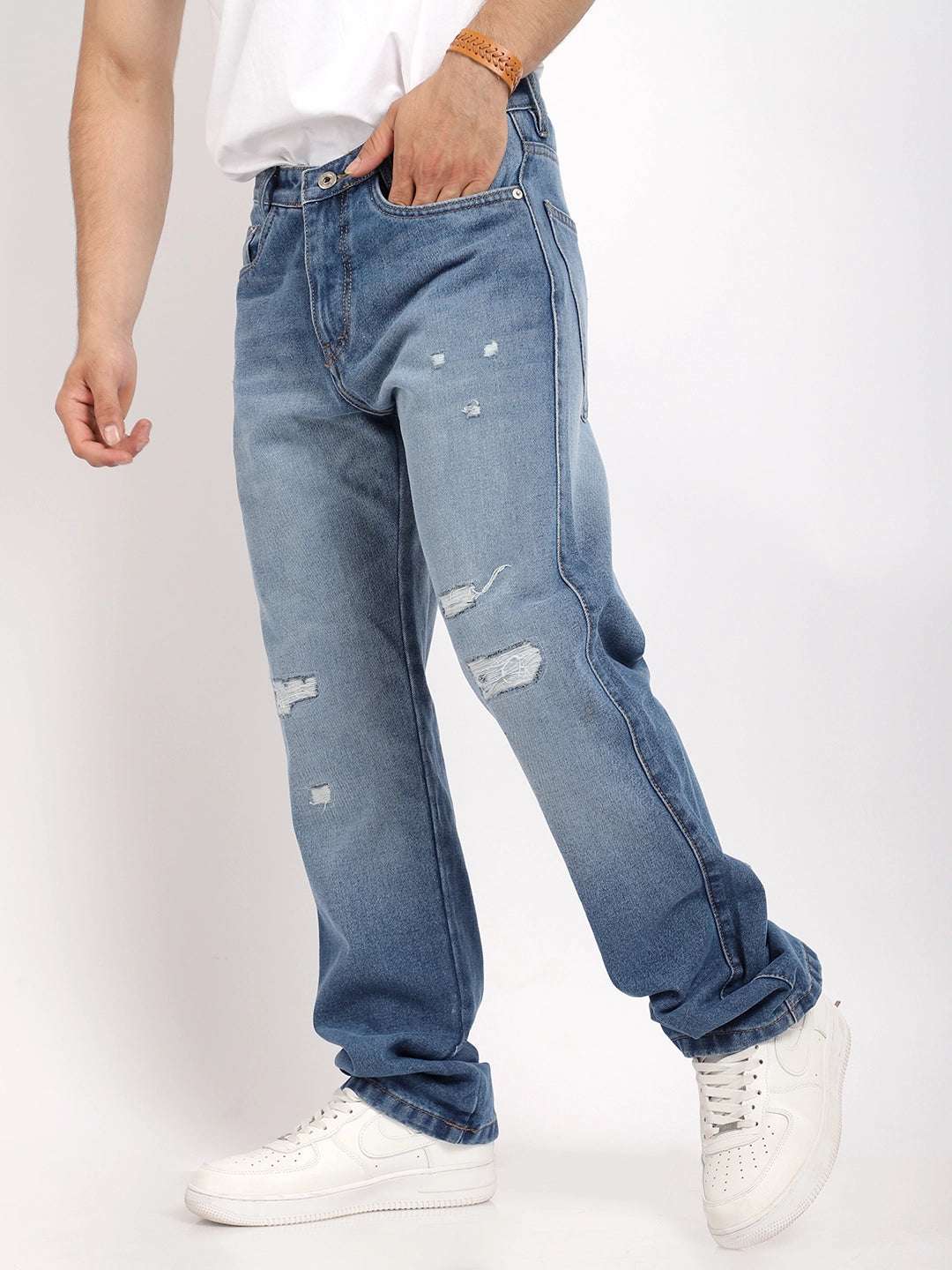 Men Blue Denim Jeans