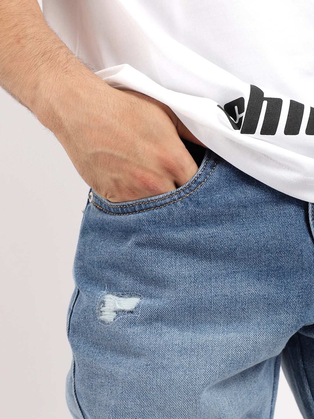 Men Blue Denim Jeans