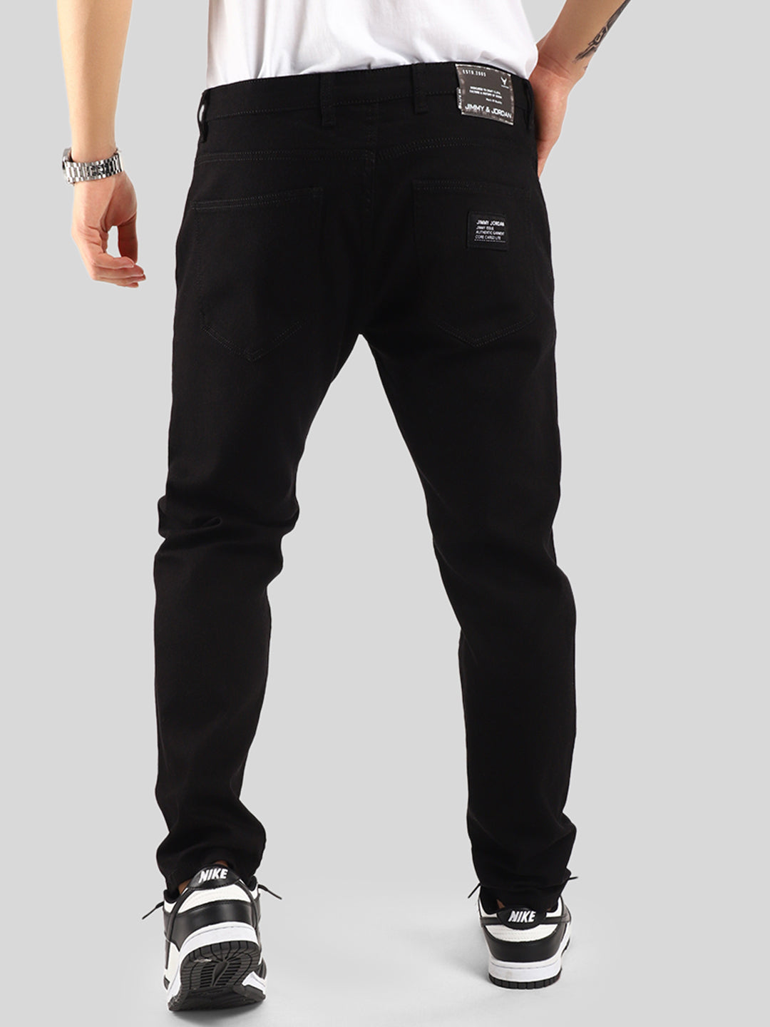 Crime Black Ankle Fit jeans