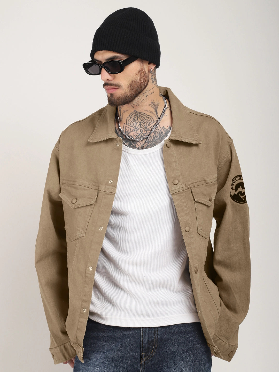 Somerset Styles Khaki Denim Jackets Pro