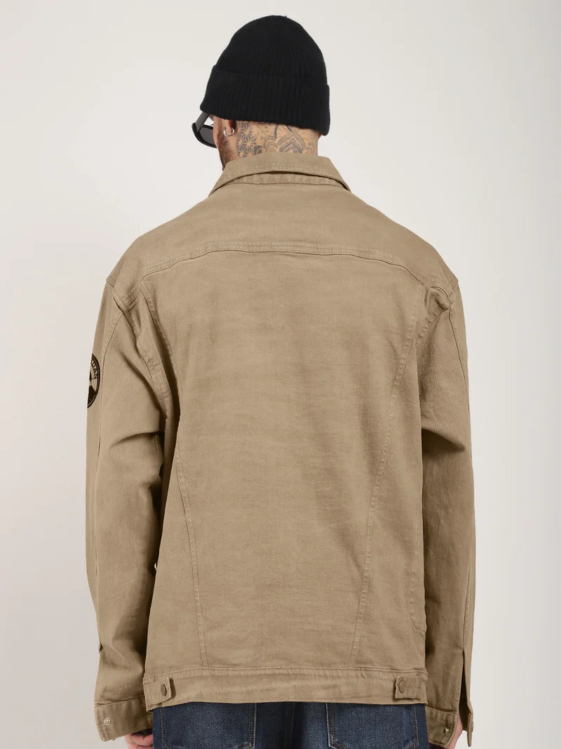 Somerset Styles Khaki Denim Jacket Pro