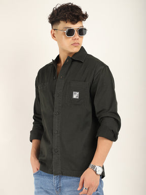 Axton Dark Grey Sulphur Urban Shirt